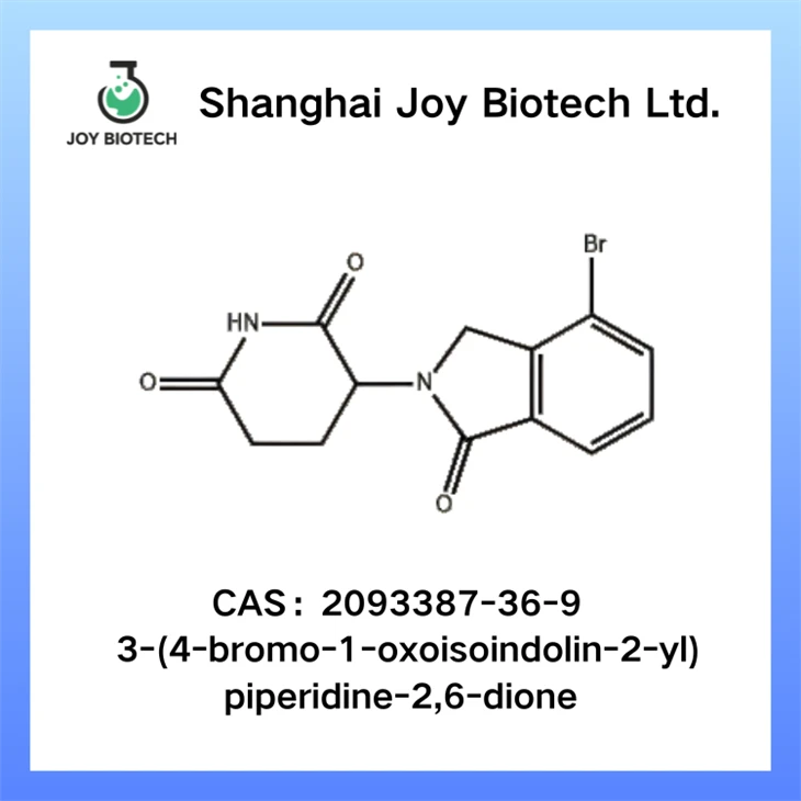 3-(4-bromo-1-oksoizoindolin-2-ylo)piperydyno-2,6-dion CAS nr 2093387-36-9