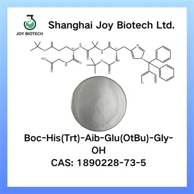 Boc-his (trt) -Aib-glu (otbu) -Gly-oh