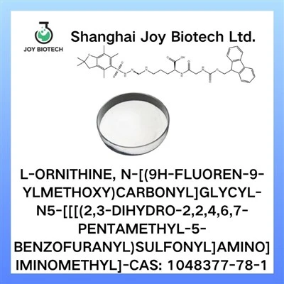 L-pornitine, N-[(9h-fluoren -9- ylmethoxy) karbonyl] glycyl-n 5- [[(2, 3- diHydro {{9 }}, 2,4,6, 7- pentametyl -5- benzofuranyl) sulfonyl] amino] iminometylo]-
